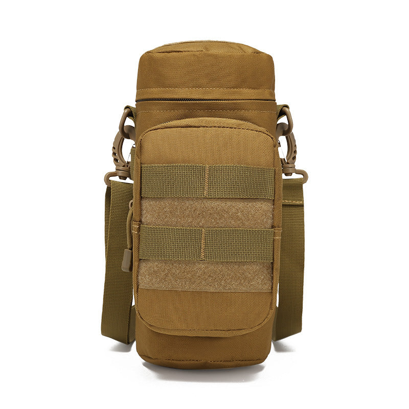Multifunctional Shoulder Bag with Water Bottle Holder