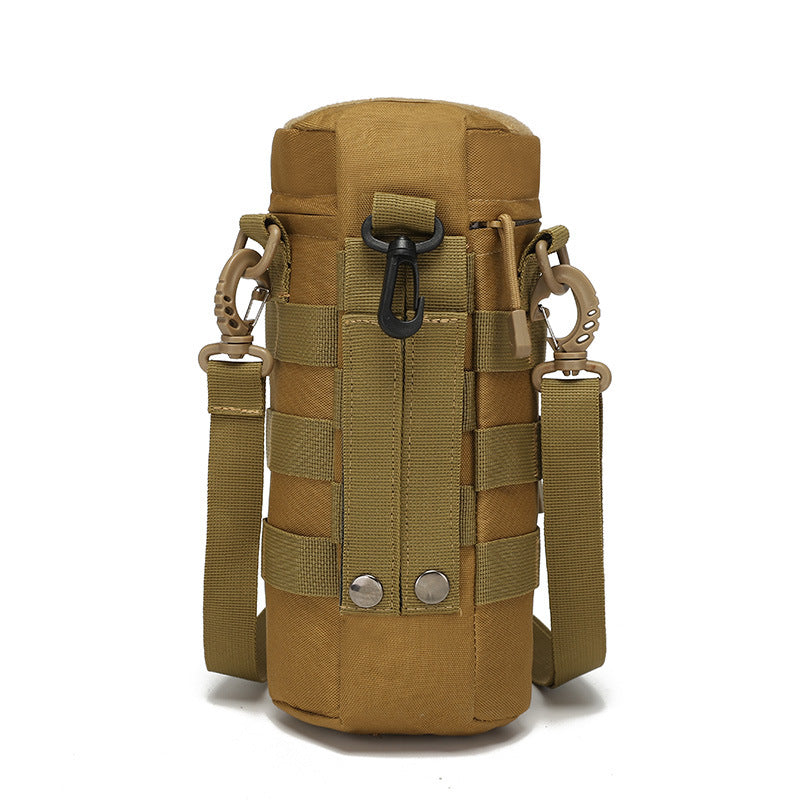Multifunctional Shoulder Bag with Water Bottle Holder
