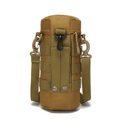 Multifunctional Shoulder Bag with Water Bottle Holder