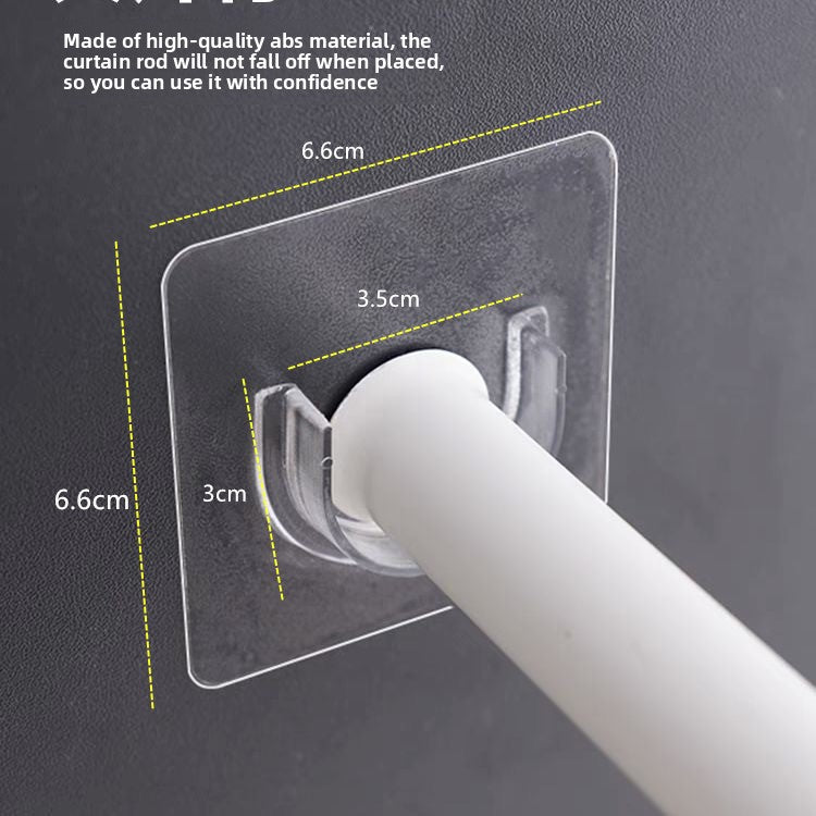 Multifunctional Shower Curtain Rod Holder