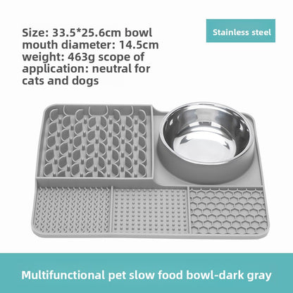Multifunctional Silicone Pet Licking Mat
