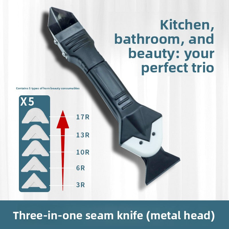 Multifunctional Silicone Scraper Tool