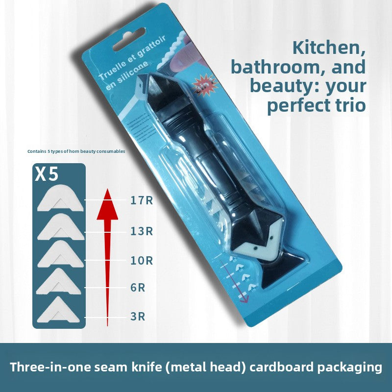 Multifunctional Silicone Scraper Tool