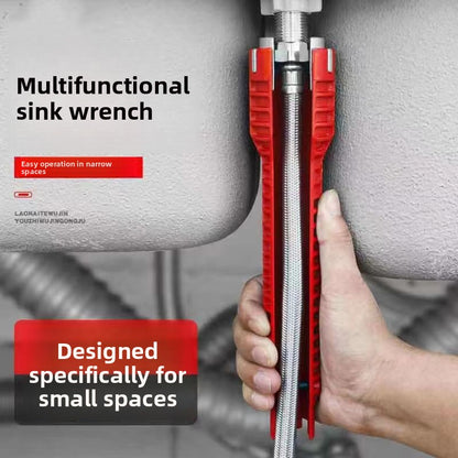 Multifunctional sink wrench