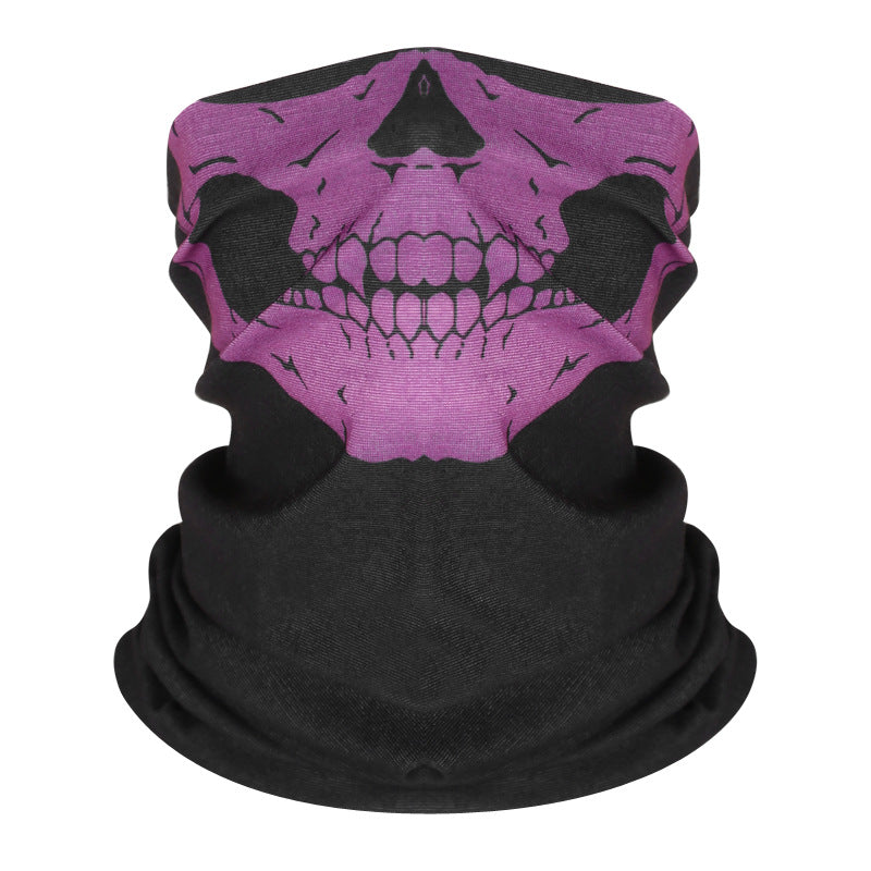 Multifunctional Skull Pattern Headband