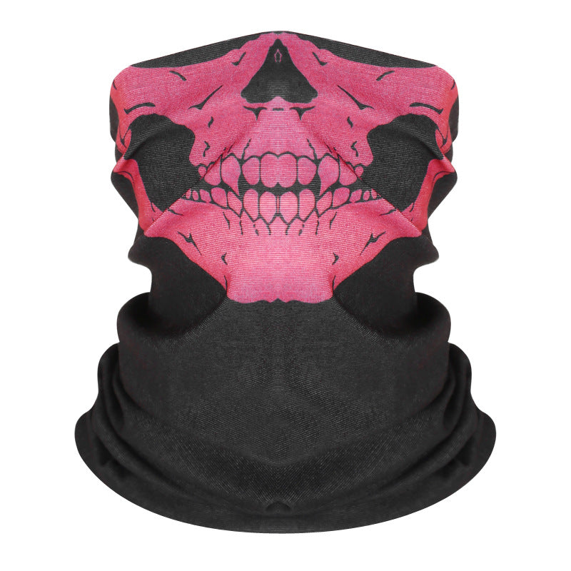 Multifunctional Skull Pattern Headband