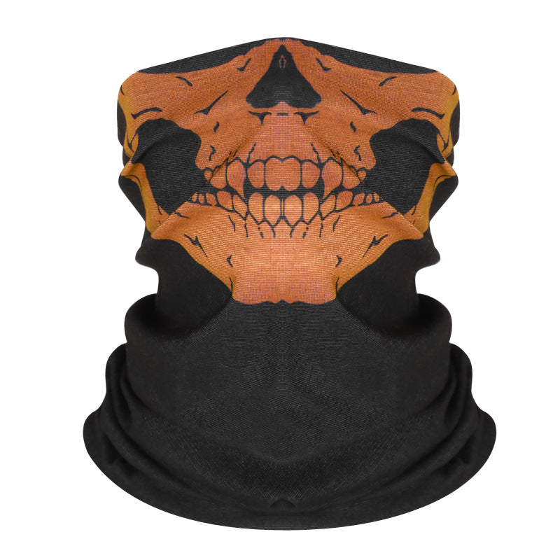 Multifunctional Skull Pattern Headband