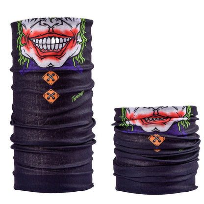 Multifunctional Skull Pattern Headband