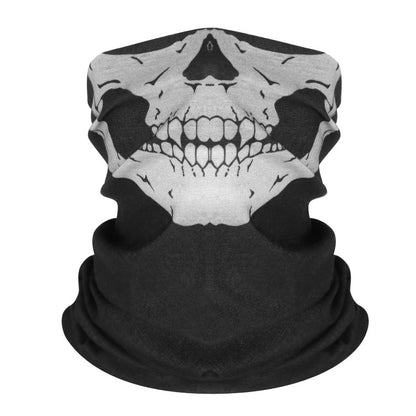 Multifunctional Skull Pattern Headband