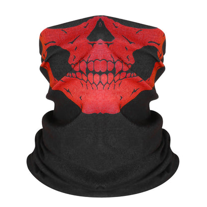 Multifunctional Skull Pattern Headband