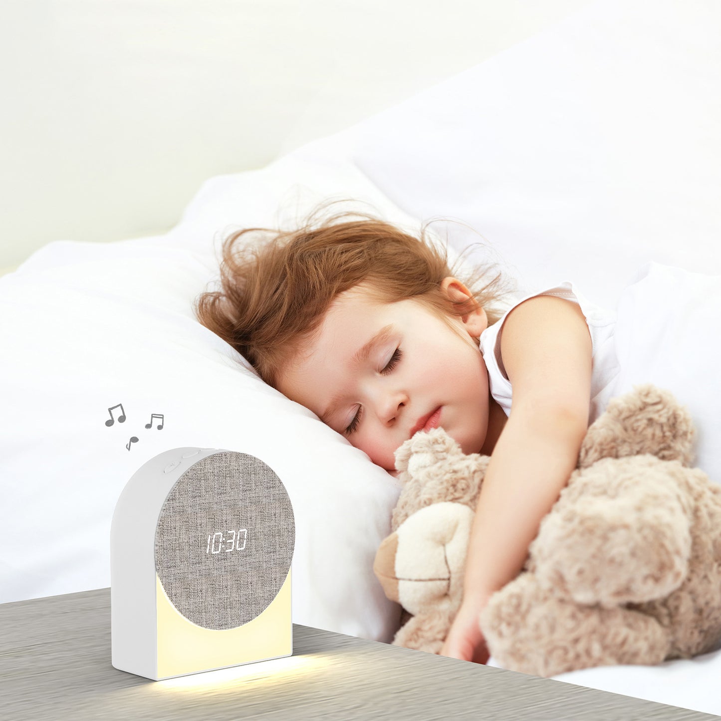 Multifunctional Sleep Sound Machine with Night Light