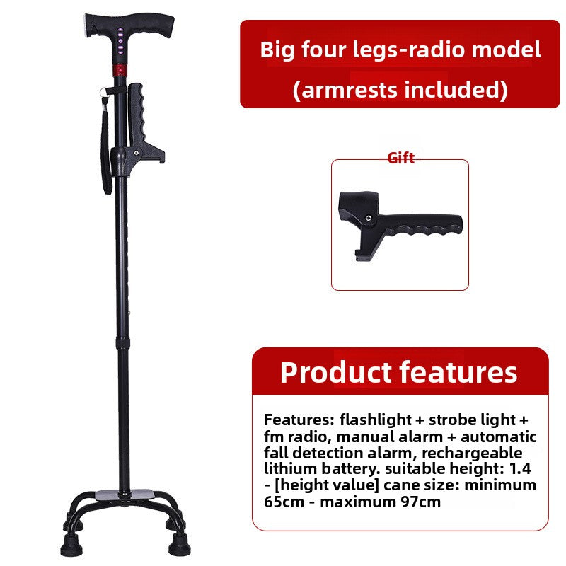 Multifunctional Smart Charging Cane