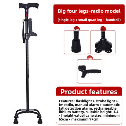 Multifunctional Smart Charging Cane