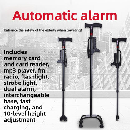 Multifunctional Smart Charging Cane