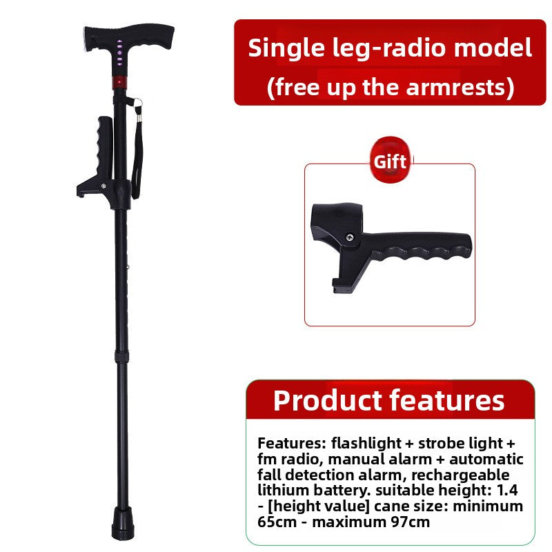 Multifunctional Smart Charging Cane