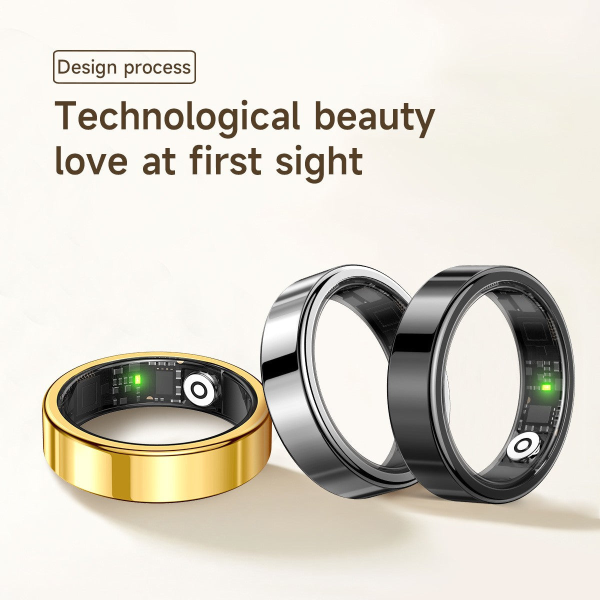 Multifunctional Smart Health Ring with Heart Rate Monitoring