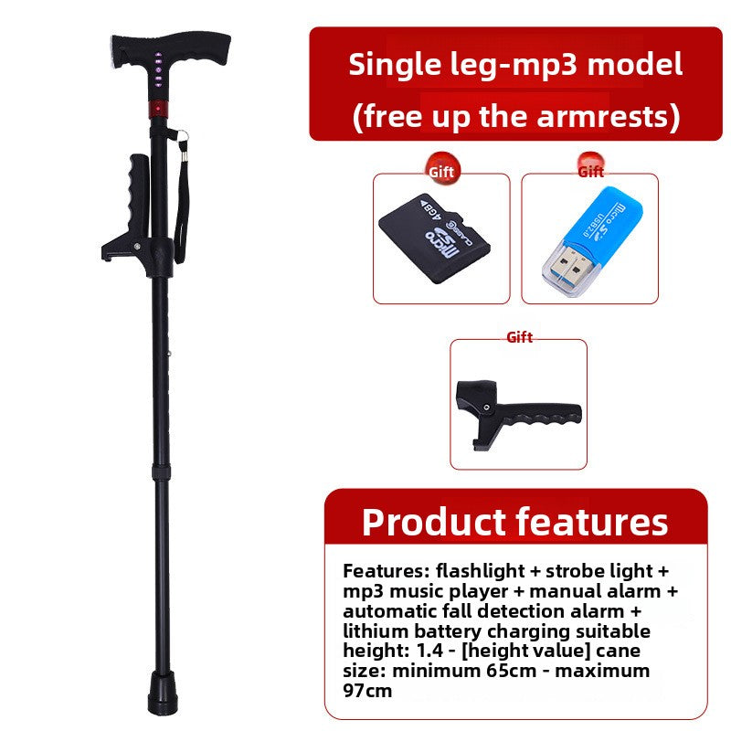 Multifunctional smart walking stick