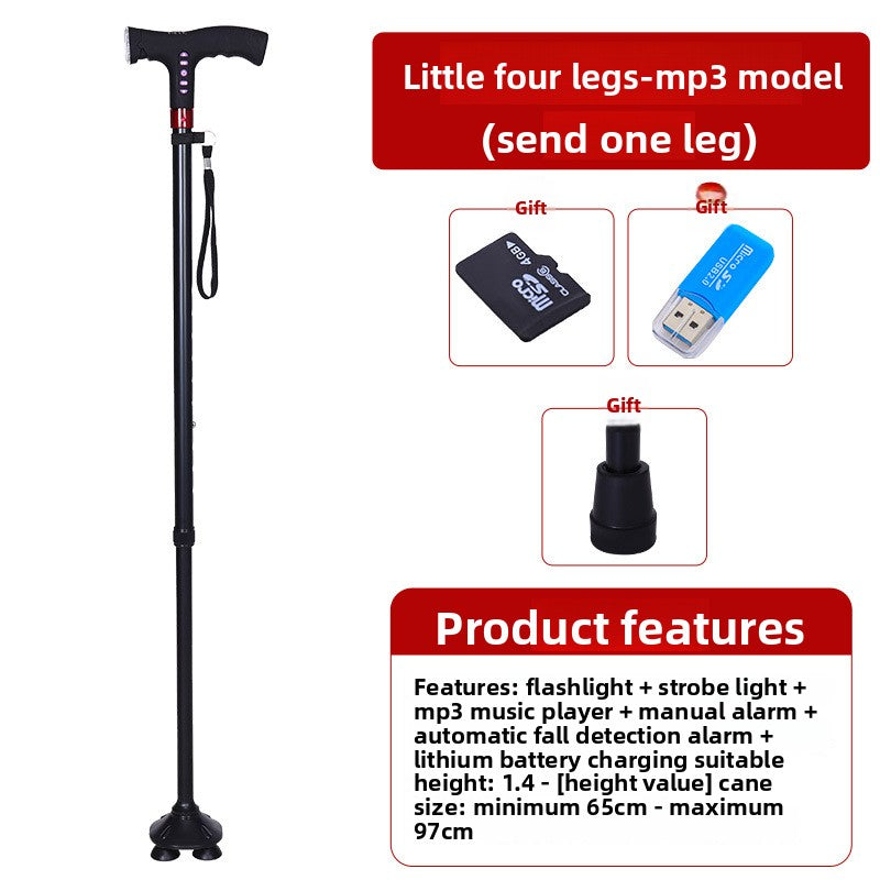 Multifunctional smart walking stick