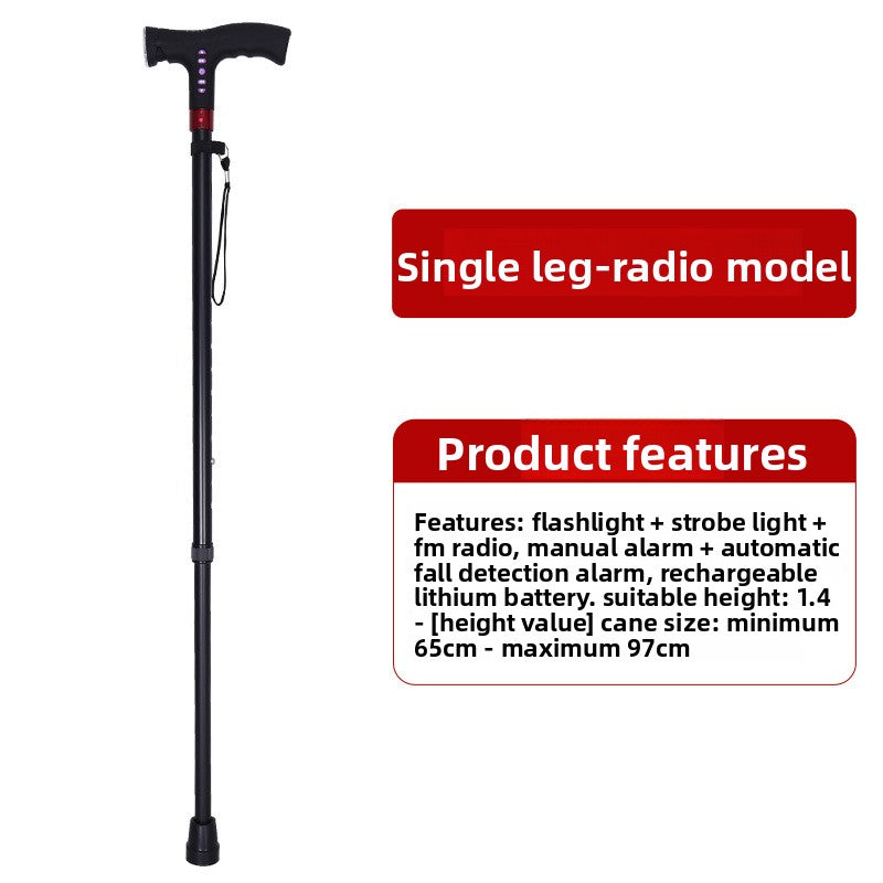 Multifunctional smart walking stick