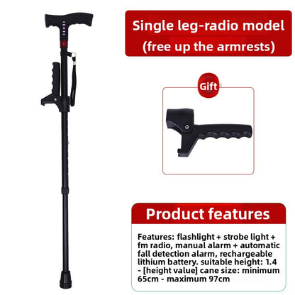 Multifunctional smart walking stick