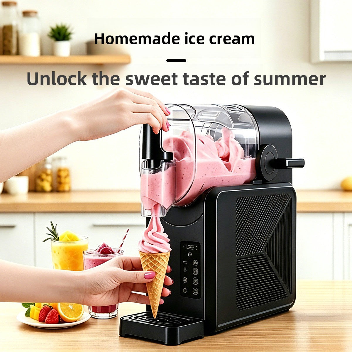 Multifunctional Smoothie and Ice Cream Maker