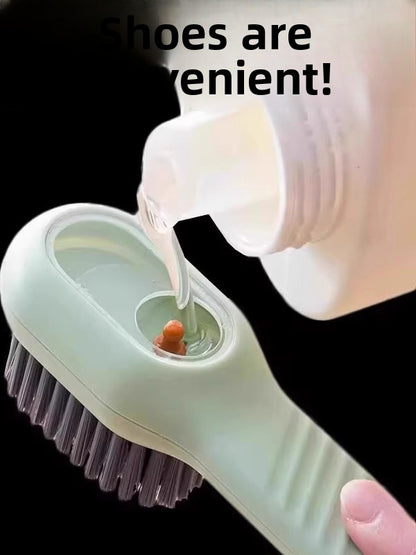 Multifunctional Soft-Bristle Shoe Cleaning Brush
