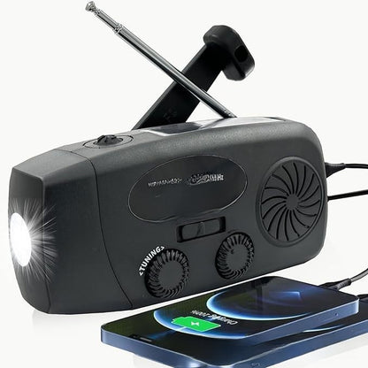 Multifunctional Solar Hand Crank Emergency Radio