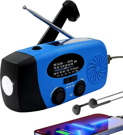 Multifunctional Solar Hand Crank Emergency Radio
