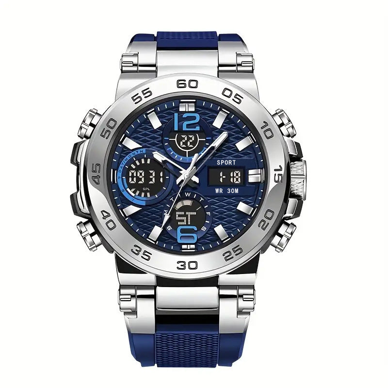 Multifunctional Sports Digital Analog Watch