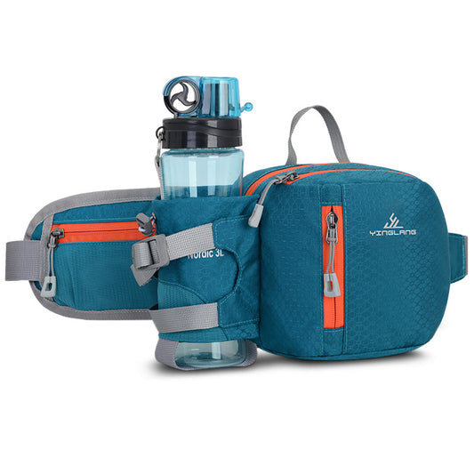 Multifunctional Sports Waist Pack with Water Bottle Holder