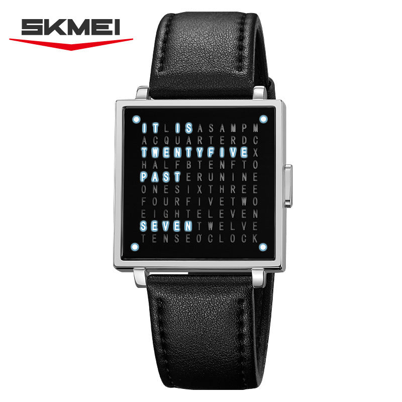 Multifunctional Square Electronic Watch
