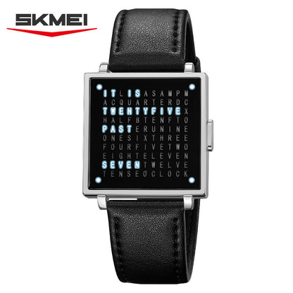 Multifunctional Square Electronic Watch