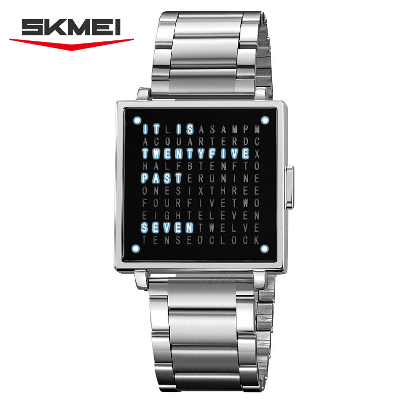 Multifunctional Square Electronic Watch