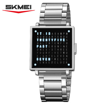 Multifunctional Square Electronic Watch