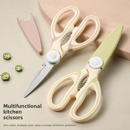 Multifunctional Stainless Steel Kitchen Scissors