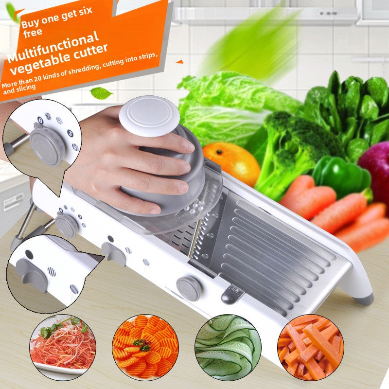Multifunctional Stainless Steel Vegetable Cutter