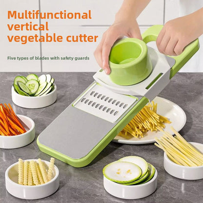 Multifunctional Stainless Steel Vegetable Slicer Shredder