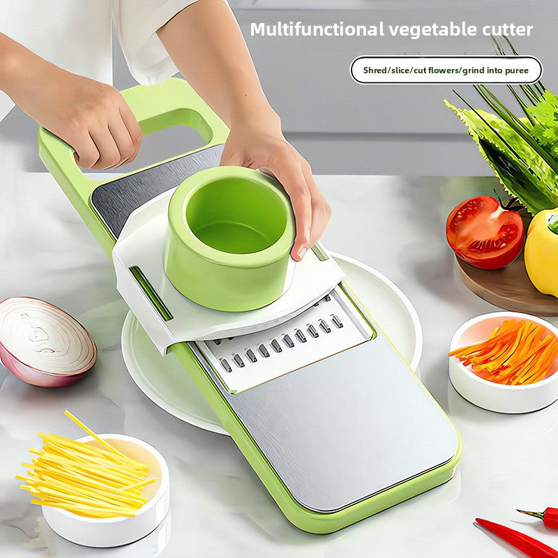 Multifunctional Stainless Steel Vegetable Slicer Shredder