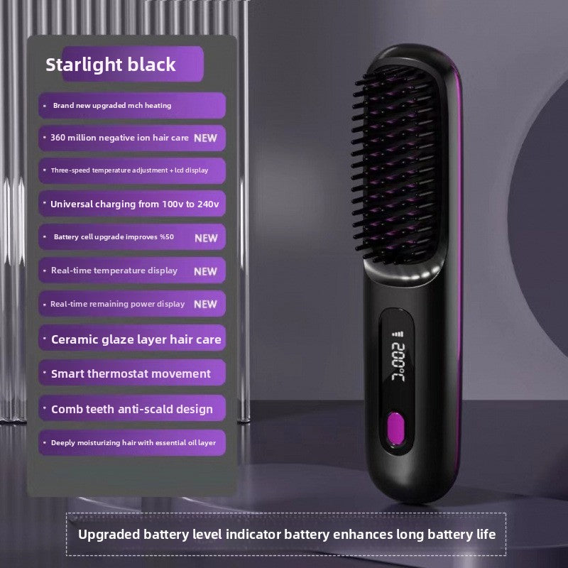 Multifunctional straightening comb
