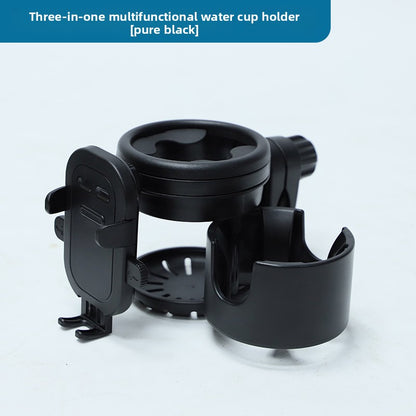 Multifunctional Stroller Cup Holder with Phone Slot