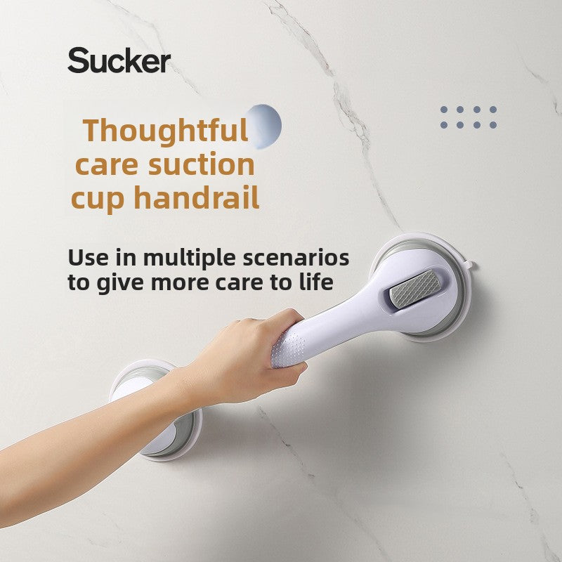 Multifunctional Suction Cup Safety Handrail for Bathroom and Elderly Support