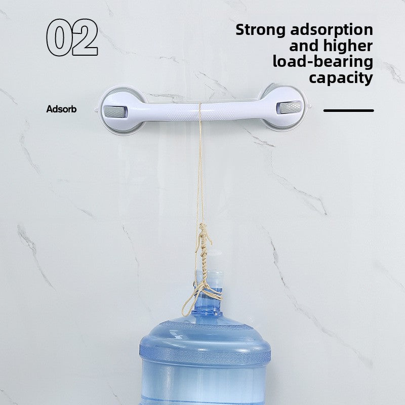 Multifunctional Suction Cup Safety Handrail for Bathroom and Elderly Support