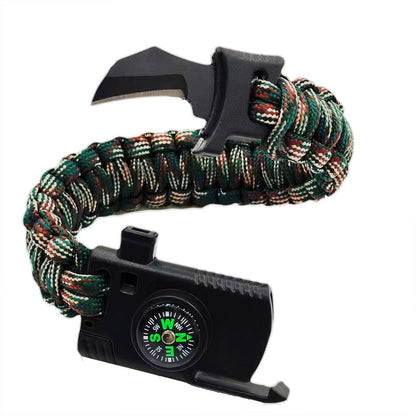 Multifunctional Survival Paracord Bracelet
