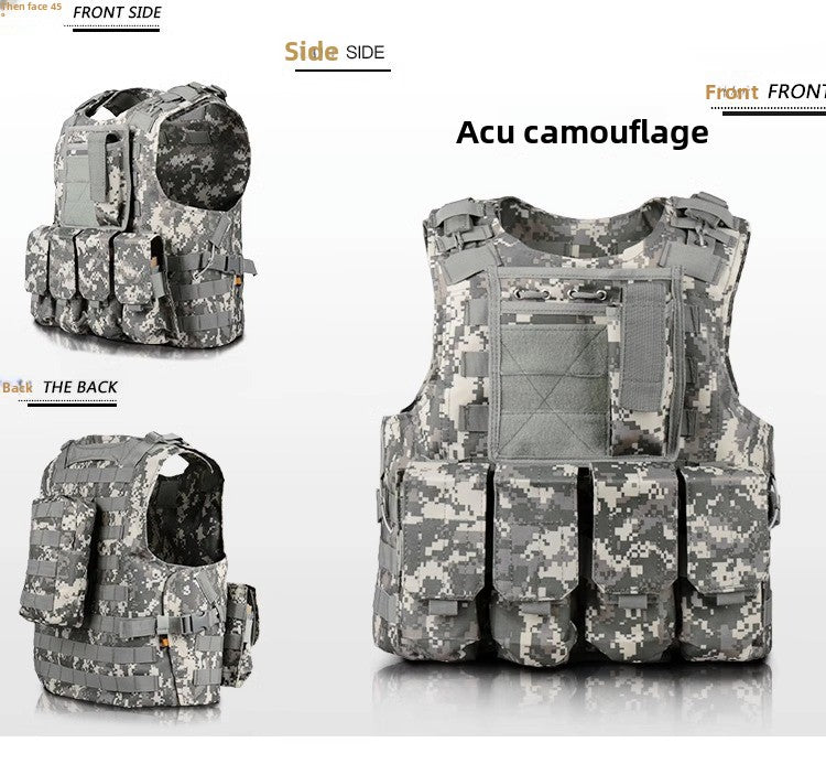 Multifunctional Tactical Vest with Quick Release