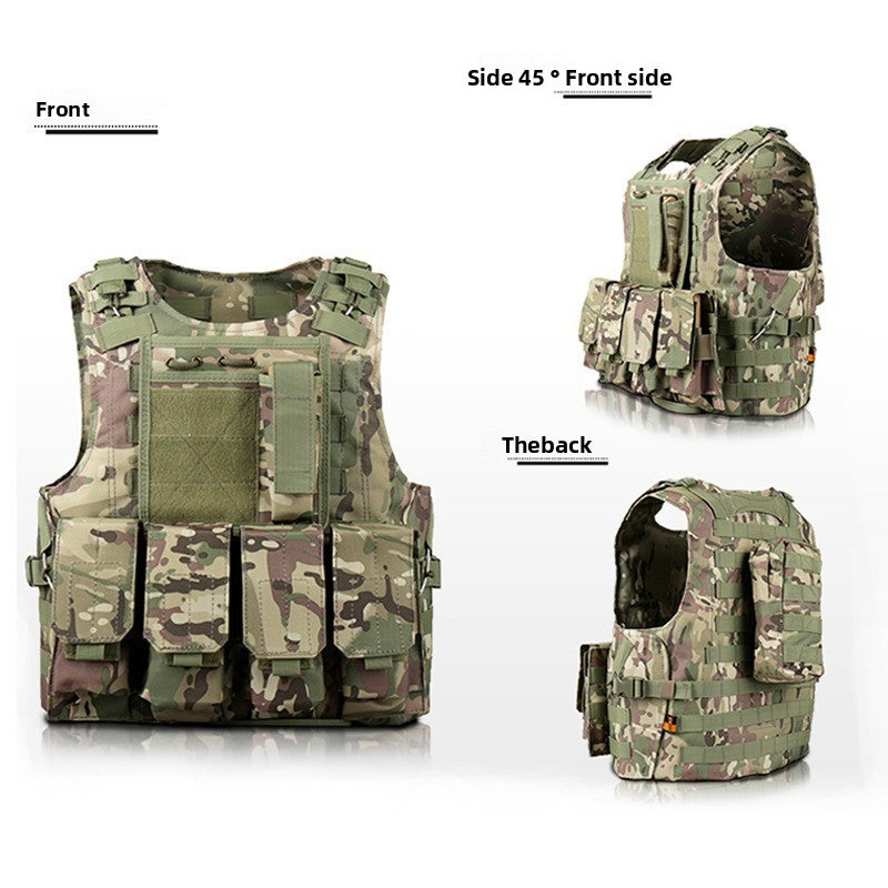 Multifunctional Tactical Vest with Quick Release