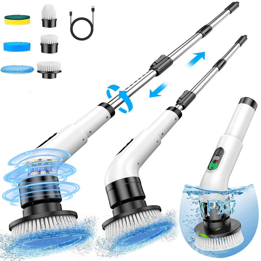 Multifunctional Telescopic Electric Cleaning Brush