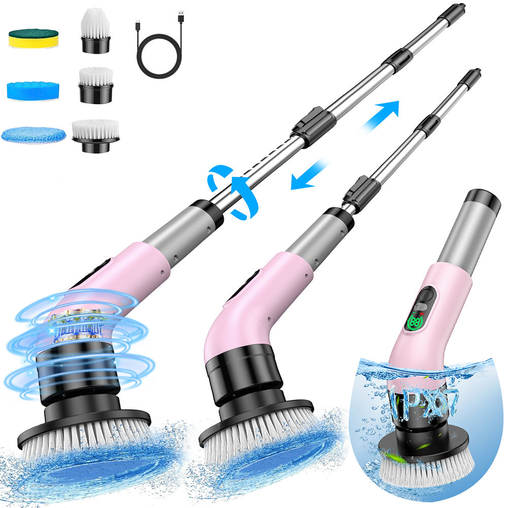 Multifunctional Telescopic Electric Cleaning Brush
