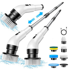 Multifunctional Telescopic Electric Cleaning Brush