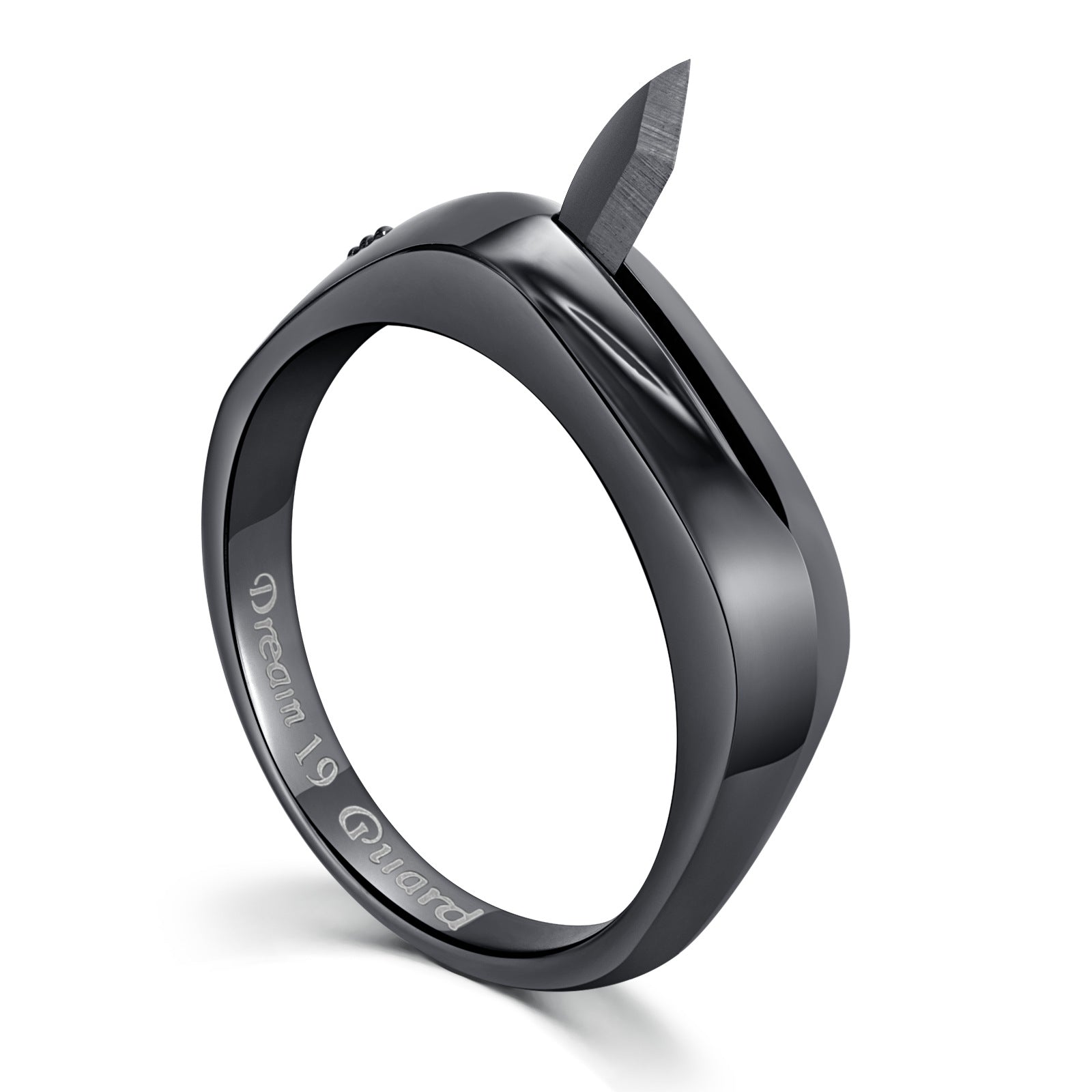 Multifunctional Titanium Steel Defense Ring