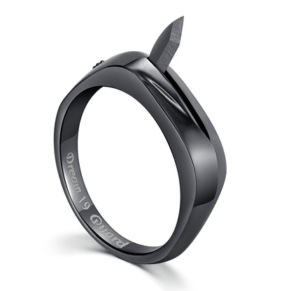 Multifunctional Titanium Steel Defense Ring